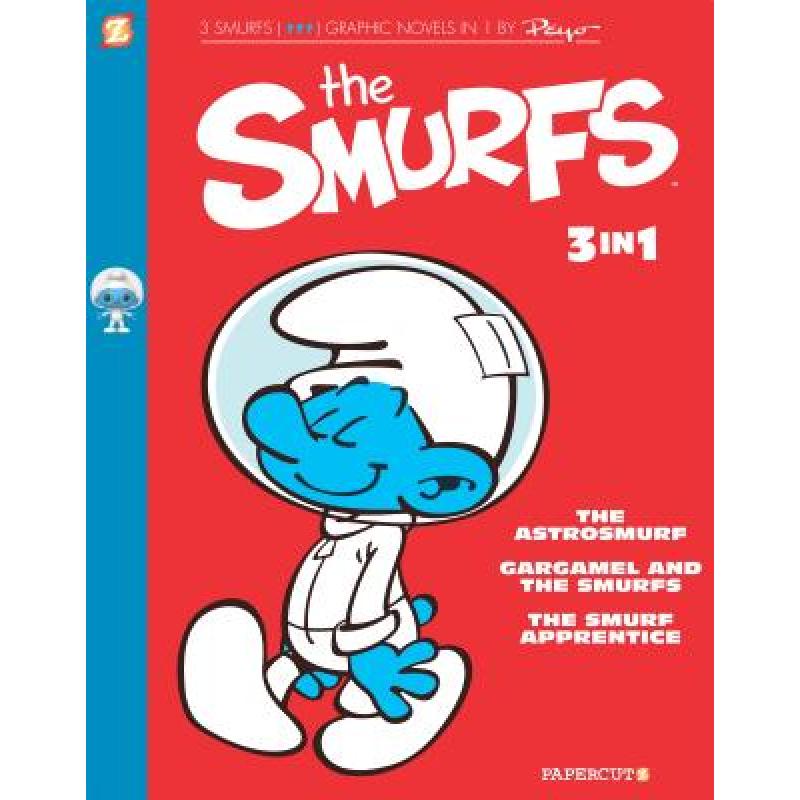预订 the smurfs 3-in-1 #3: the smurf apprentice, .