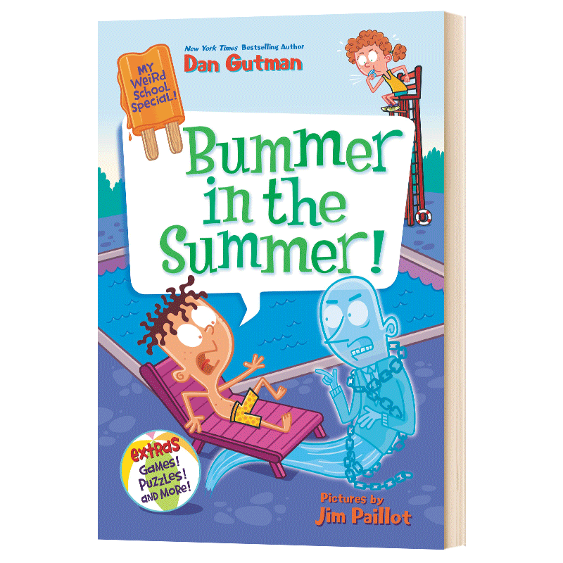 英文原版 我的疯狂校园特别系列 my weird school special: bummer