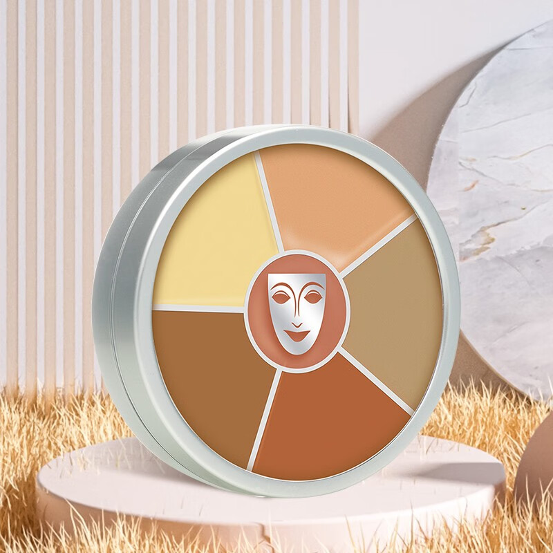 KRYOLAN面具魅影六色遮瑕膏遮瑕盘遮盖痘痘黑眼圈修容圣诞礼物送女友 # Nr.4号色