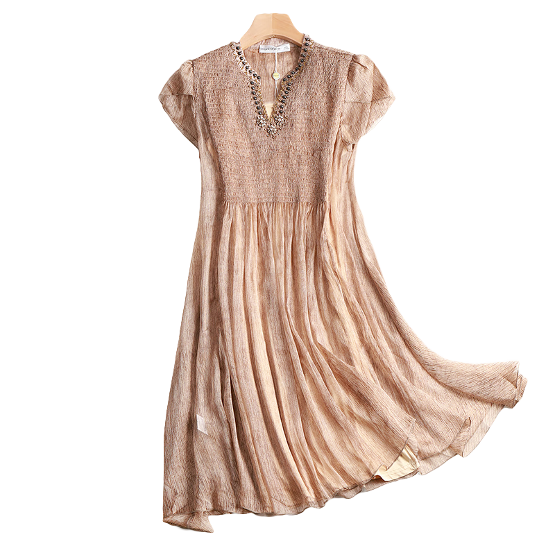 ɯ�ݶ��޴���Ůװ����ȹ��װ��mm��Ʒ�ڶ����ݿ�ѩ�ı���ȹ��װ14059 ��ɫ-��װ�ֻ� 5XL����180-200�ﴩ��