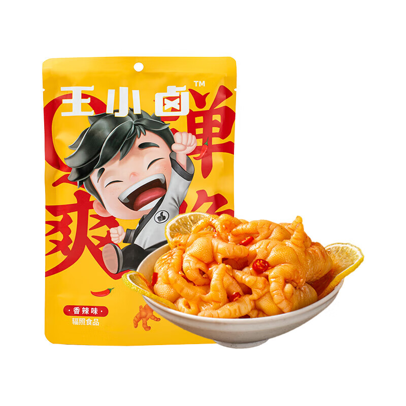 哺食旺无骨鸡爪去骨凤爪108g 去骨鸡爪(柠檬味)