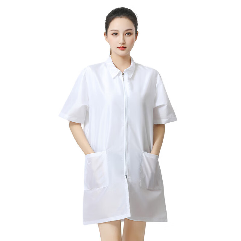 camalgori美发师理发师专用夏季工作服发廊剪发中小工服理发宠物店