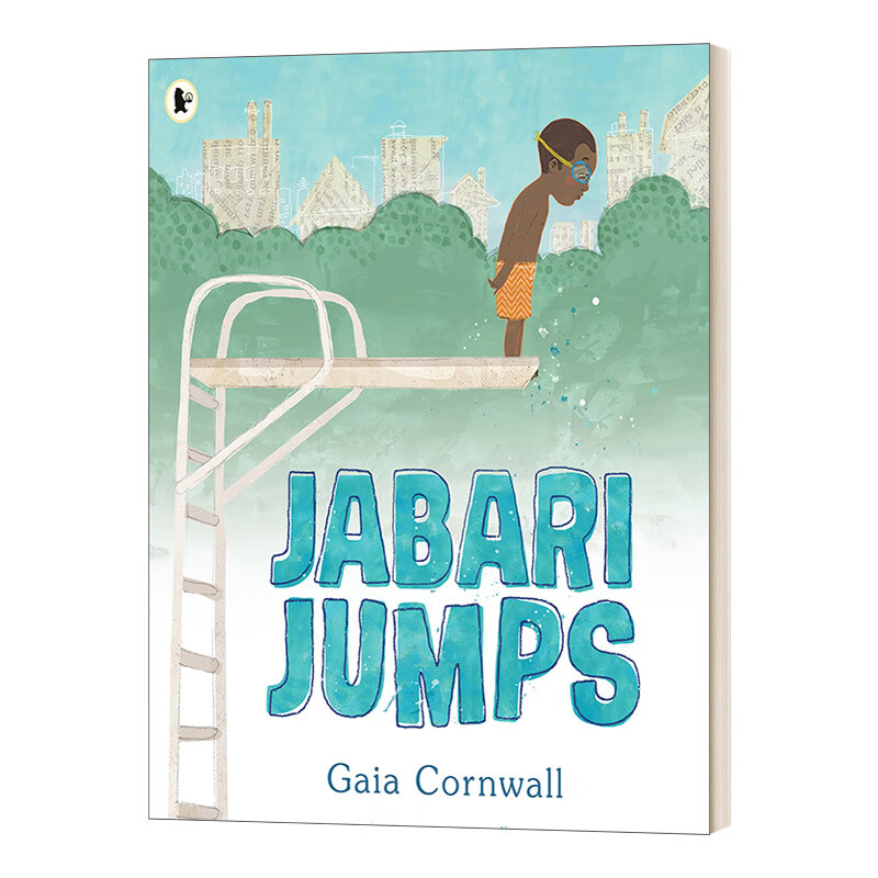 进口原版书 jabari jumps 贾巴里跳水 gaia cornwall 英文版