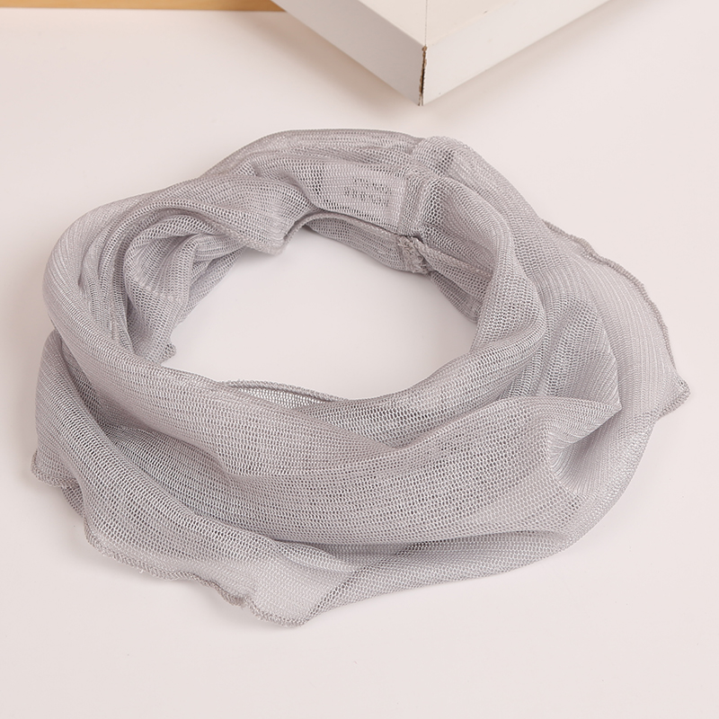 追玥梦夏季真丝围脖女头桑蚕丝脖春秋围脖女桑蚕丝脖装饰假领子薄款