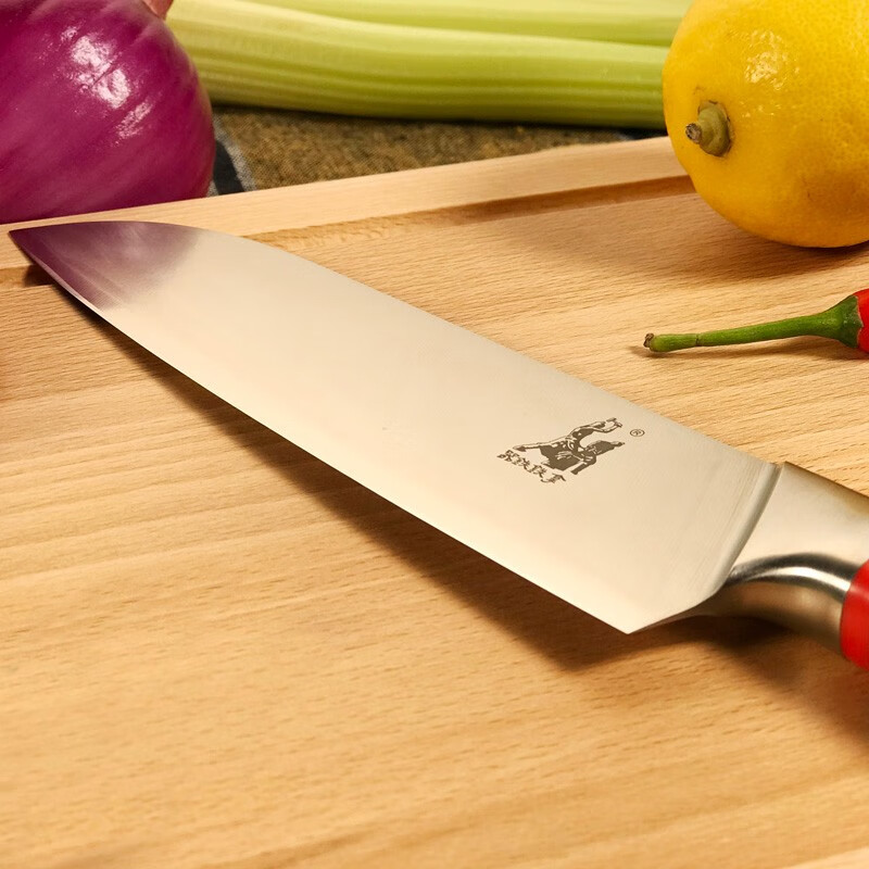 拿铁铁器M3全能小刀水果刀家用便携西餐主厨刀厨房不锈钢安全锯齿 M3熟食刀