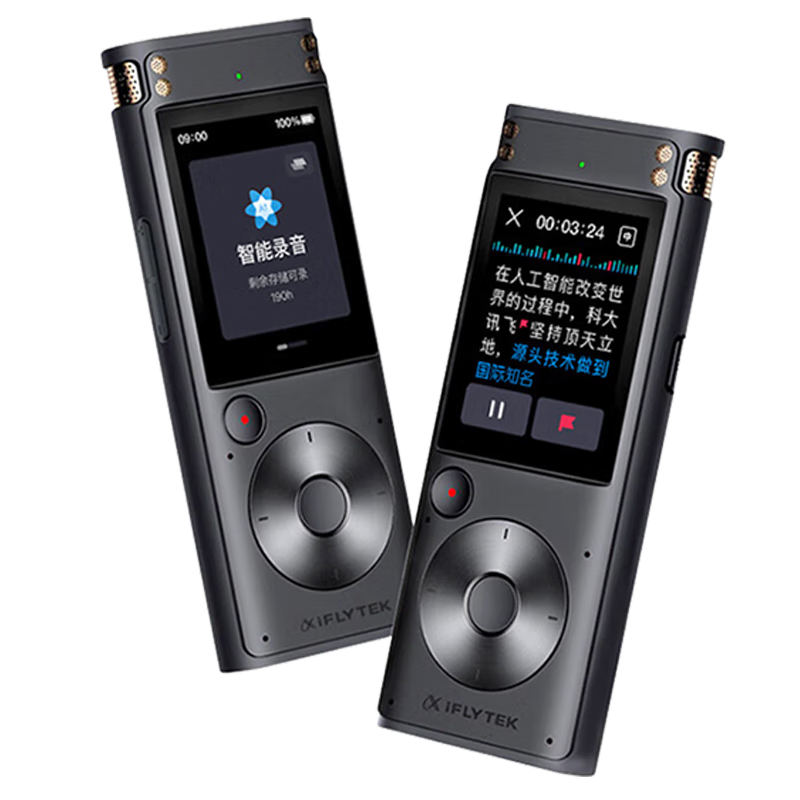 科大訊飛AI錄音筆SR302Pro  32G內(nèi)存 專業(yè)錄音 高清降噪 離線實(shí)時(shí)轉(zhuǎn)寫 360°拾音 免費(fèi)轉(zhuǎn)寫 星空灰