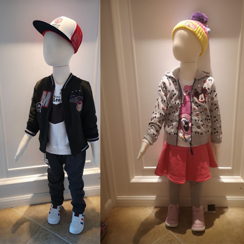 新品儿童模特道具人台立体裁剪全身软体小孩儿童服装店童装模特架 14