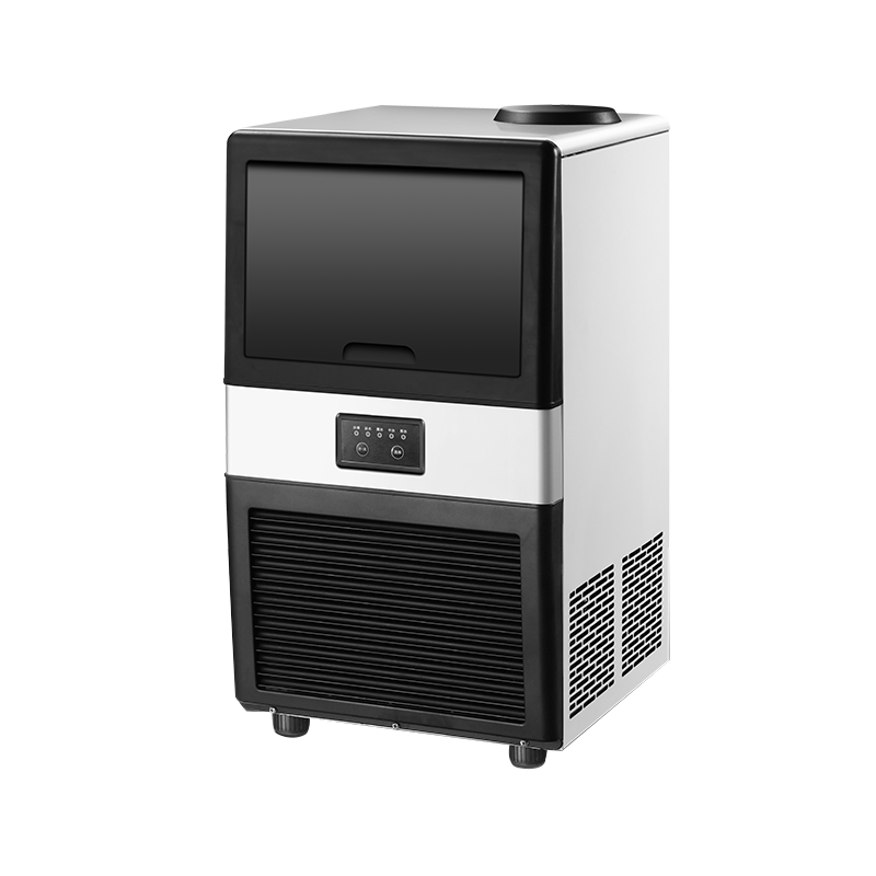 奥克斯（AUX) 制冰机商用小型45kg奶茶店家用方冰全自动冰块制作机造冰机 32格冰格-日产冰45公斤10028862227012