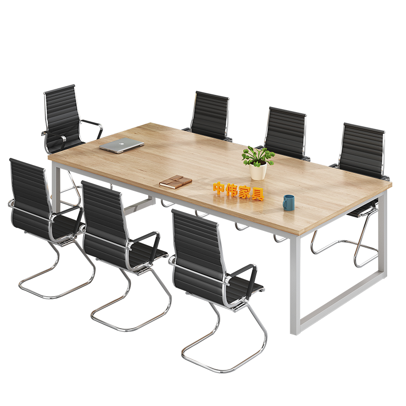 中伟会议桌洽谈桌员工桌长条桌操作台2000*1000*750