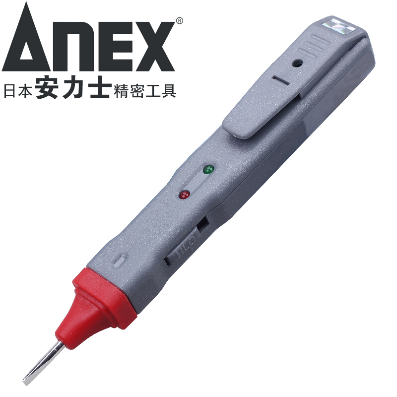 安力士牌（ANEX） 日本进口 测电笔直流交流AC/DC检测验电笔 试电笔 寻线笔 No.2145-L