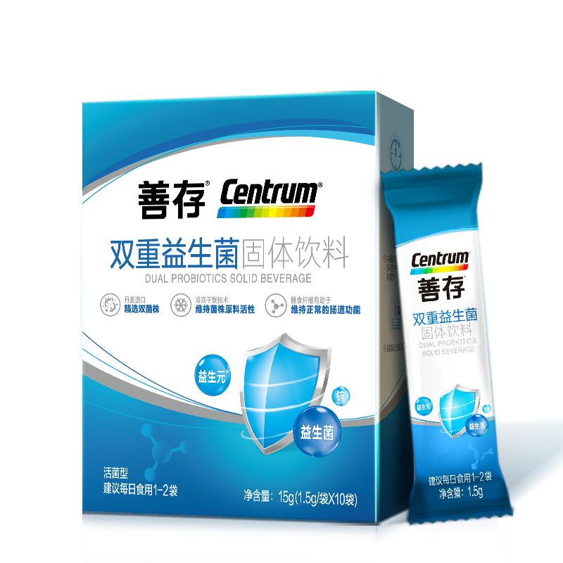 善存双重益生菌-价格走势&搭配营养食品推荐