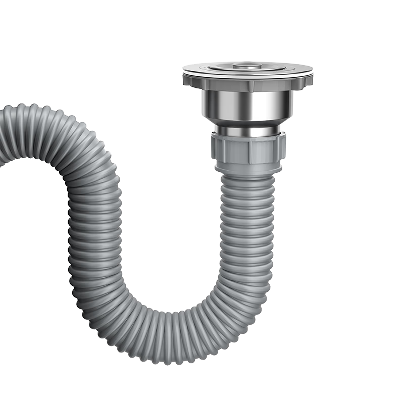 名爵（MEJUE）不锈钢洗菜盆单槽下水器厨房菜盆提篮下水管套装厨房配件2317