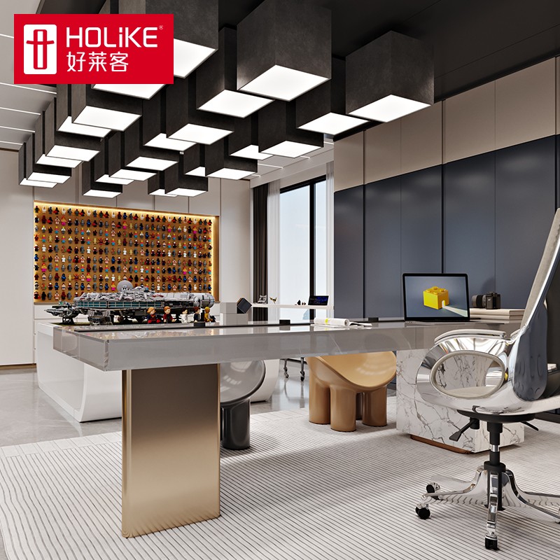 好莱客 积木主题空间 手办展示柜拼装桌 实木风收纳柜子 全屋家具定制