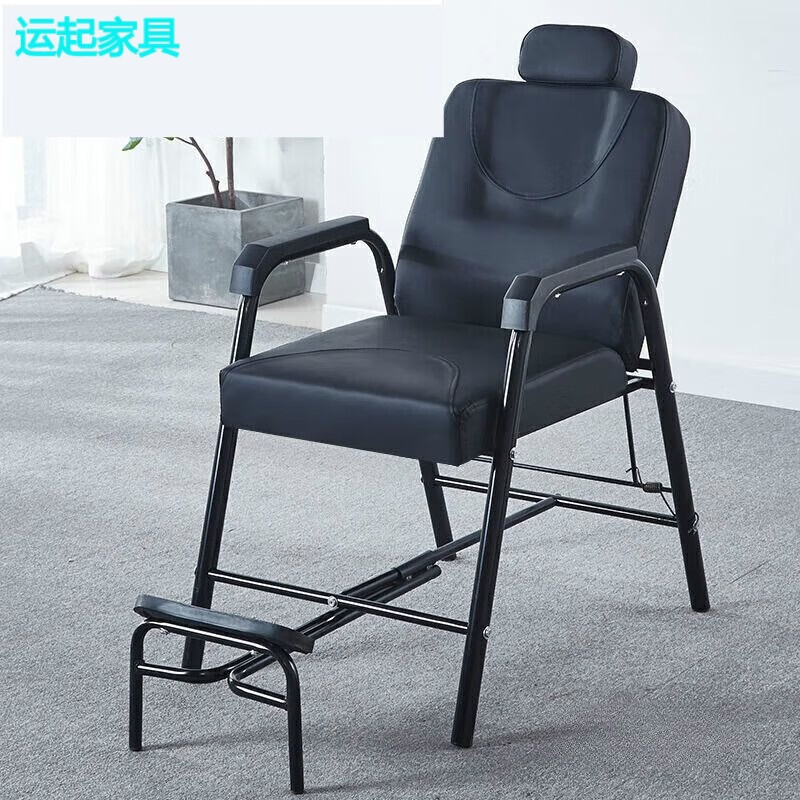 华凯帝家可躺理发椅子刮脸椅子剪发椅美发椅修面椅子定制 黑色怎么样,好用不?