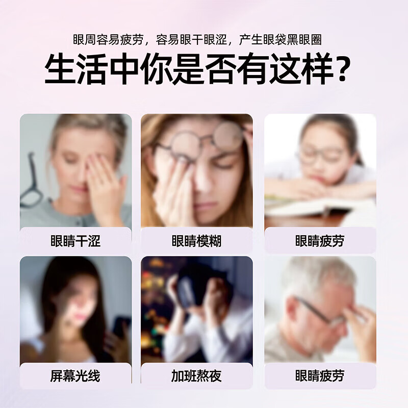 国药【国药药材】蓝莓叶黄素眼贴20片冷敷护眼贴适用黑眼圈眼疲劳视力 【4盒眼贴】