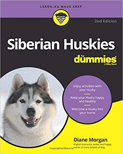 预订siberian huskies for dummies, 2nd edition