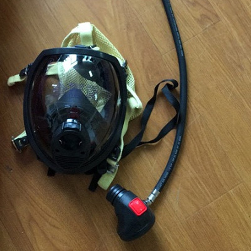8l正压式空气呼吸器消防火灾救援装备  3c款呼吸器面罩 供气阀(不含