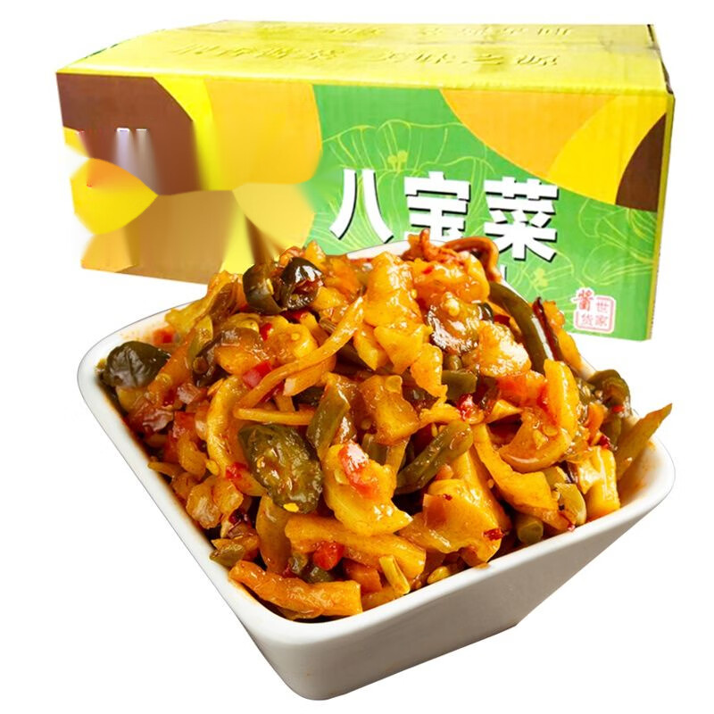 维霆八宝菜散装香辣咸菜整箱红油下饭菜10斤菜酱菜农家自制商用 羊踏