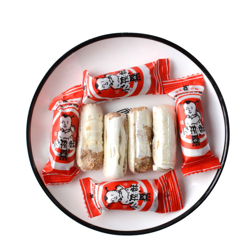 鹿凌青 小孩酥糖果徐州特产金氏黑猫牌辛氏小儿酥糖果喜糖酥糖小孩酥