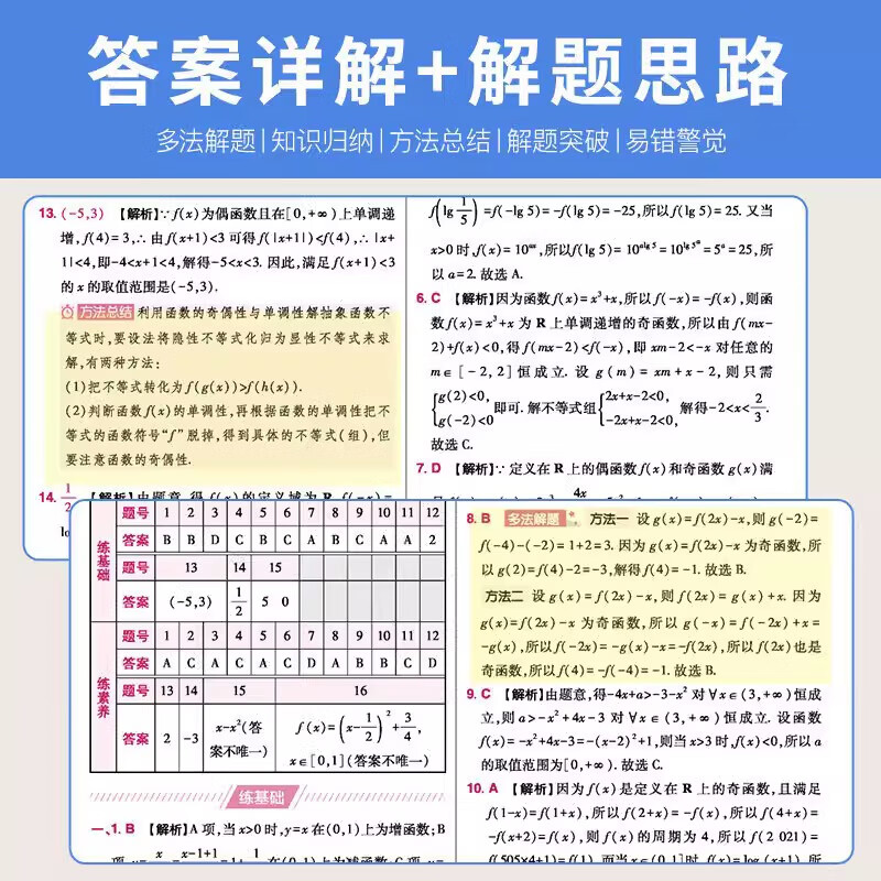 新教材+全国卷2024版高考快递高考必练小题语文数学英语物理化学生物政治历史地理新教材 物理 新教材