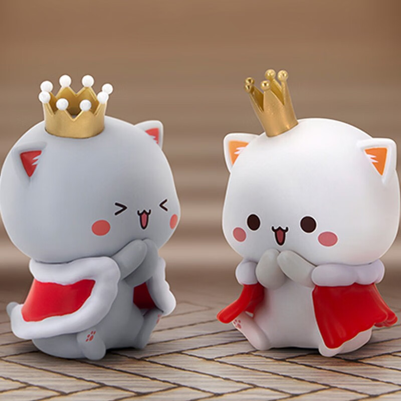 rosaceae蜜桃猫3与爱相伴盲盒手办桌面摆件玩具摆件生日礼物 蜜桃猫3