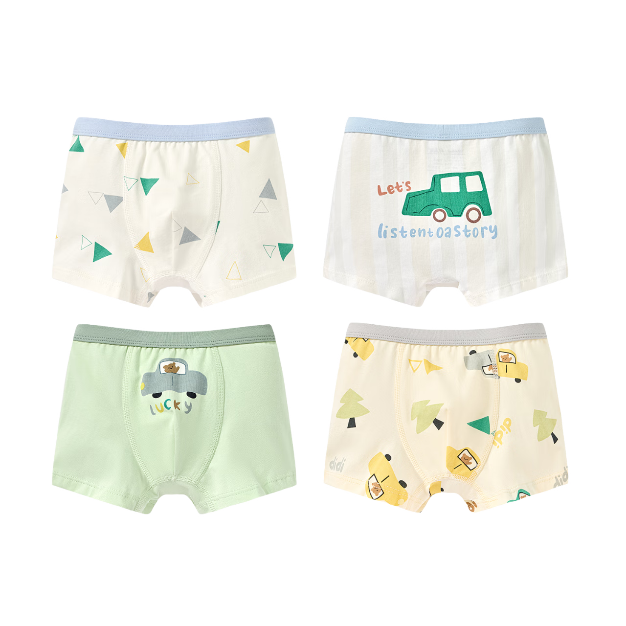 ���ڲ���������ܶ�ͯ�ڿ���ͯ7A�־��д�ͯ����ƽ�Ƕ̿㲻��PP�����̿�4��װ 45.9Ԫ