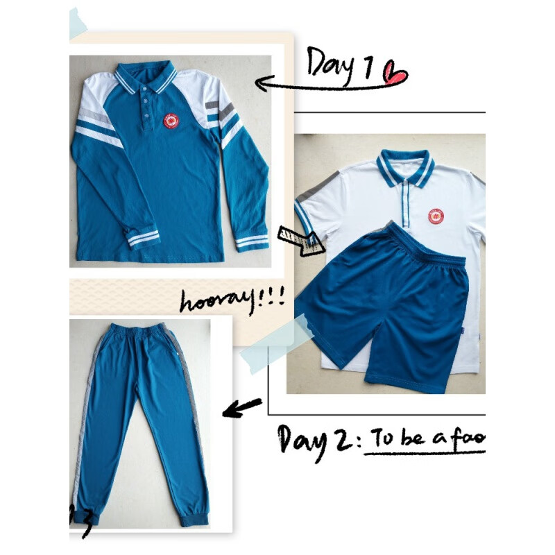 妤屋新款东莞中学校服东莞一中高中棉春夏秋冬校服t恤长库短库 新一中