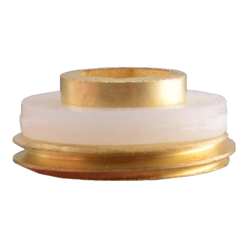 一靚黃銅替代免生料帶墊片密封圈水龍頭配件膠帶角閥通用防漏水膠墊 免生料帶膠墊【黃銅 1個(gè)裝】