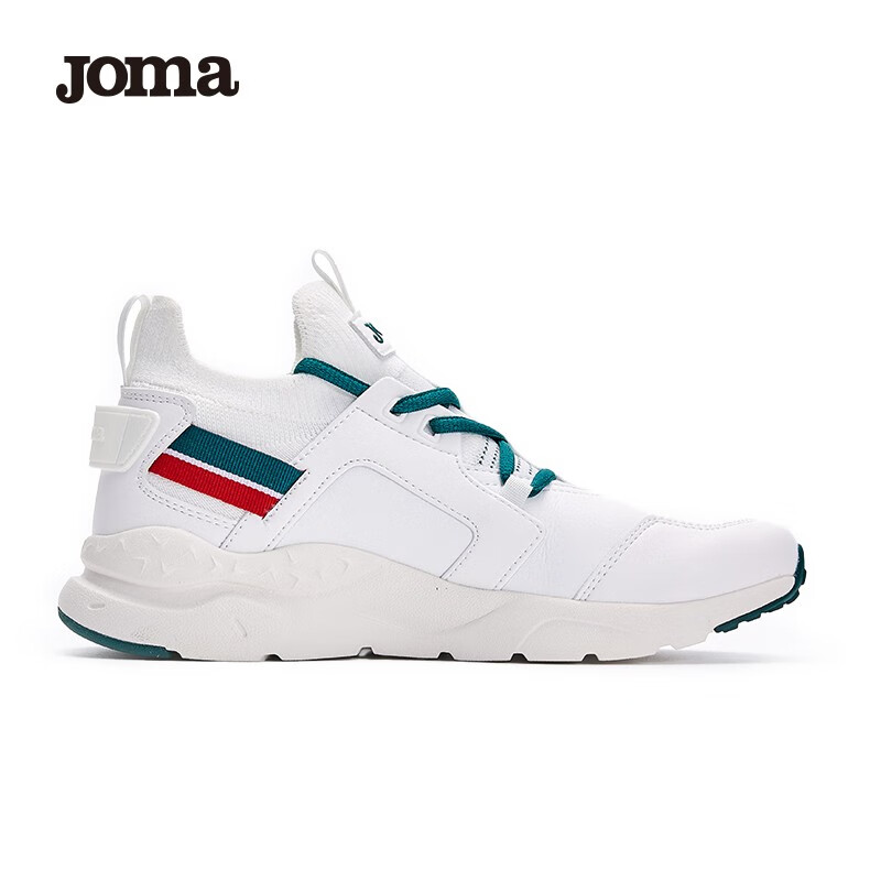 joma休闲鞋 男女同款鞋 春秋季新款 情侣耐磨跑步运动鞋 亚麻白(女)