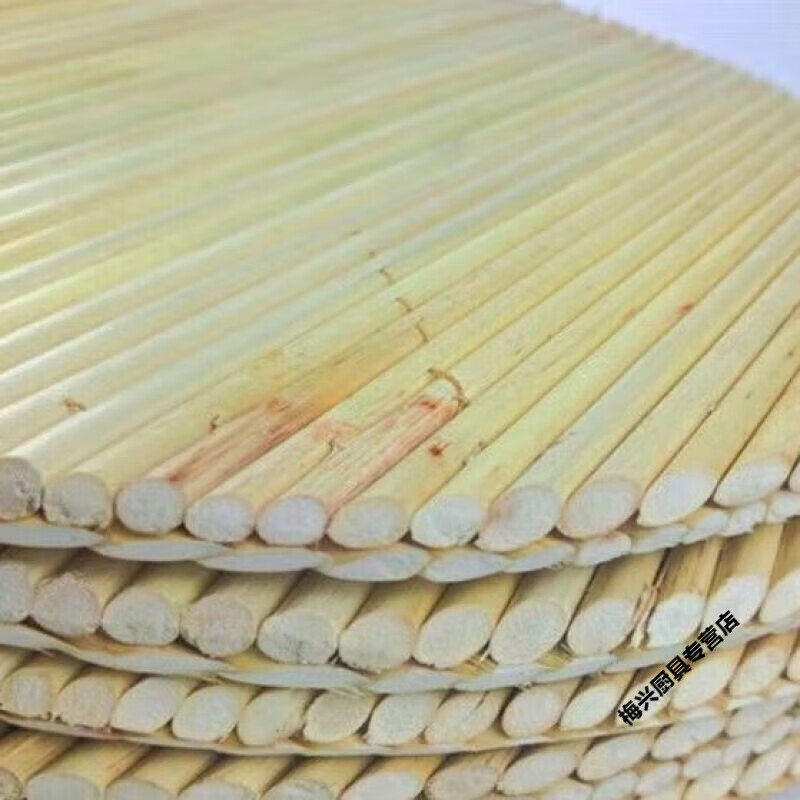 工匠時光餃子簾蓋簾高粱桿家用手工餐墊雙層餃子盤天然秸稈篦子托盤 手工雙層高粱桿蓋簾30cm兩個裝