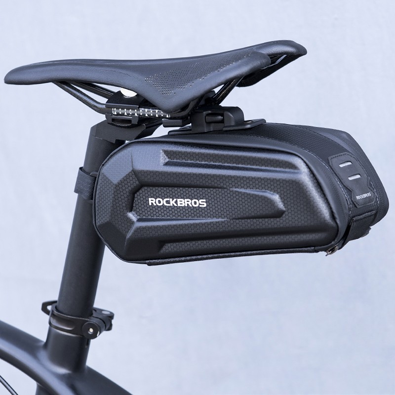 洛克兄弟（ROCKBROS）自行车包硬壳大容量后鞍座包尾包公路山地车座管包骑行配件 B69 1.7L