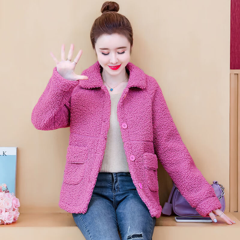 高仿羊羔毛女外套(避坑知识篇)