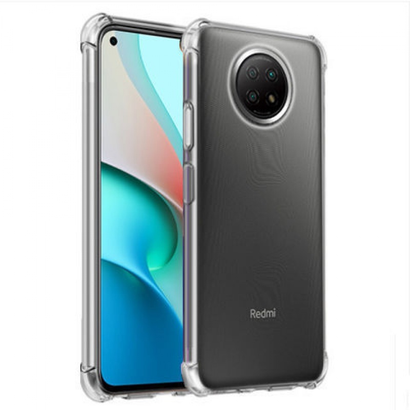 舒姆适用红米note9手机壳redminote9pro全包气囊防摔软壳5g透明硅胶