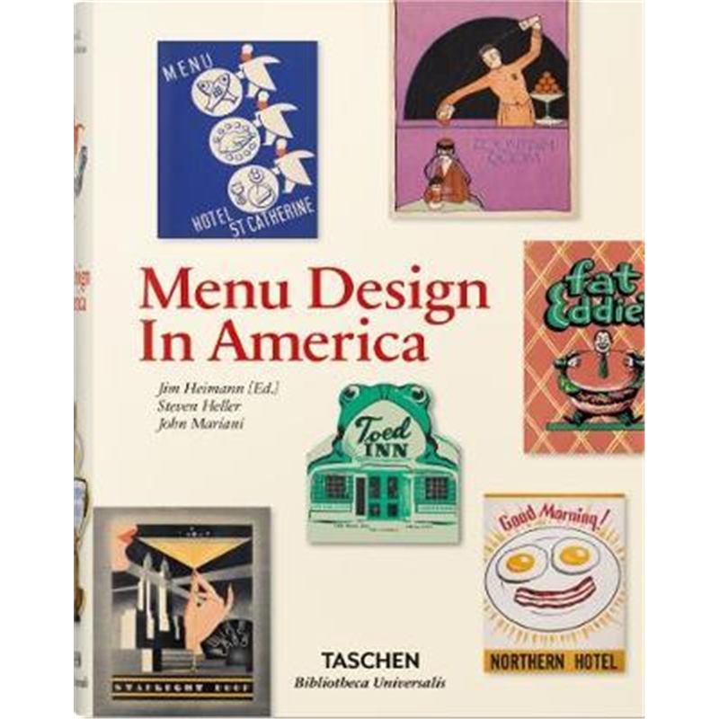 预订Menu Design in America