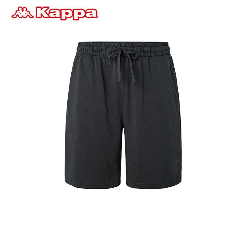 Kappa短裤新款男运动短裤夏休闲短裤五分裤K0B32DY86 钢筋灰-1107 M