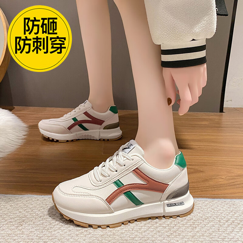 carlos kayla女士劳保鞋钢包头轻便春秋女式钢头新款透气四季防砸刺