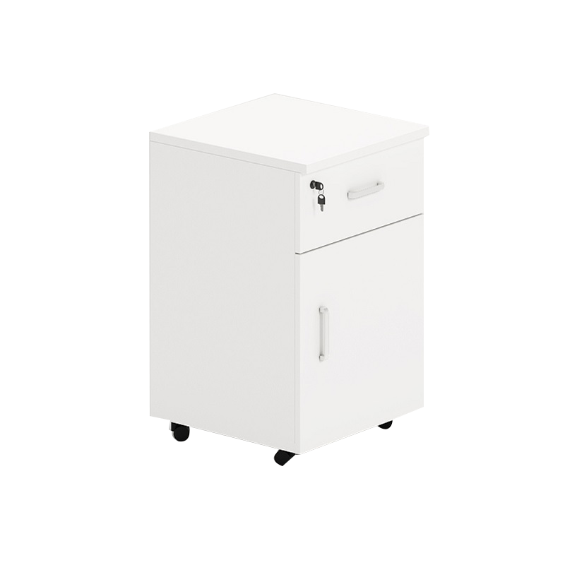 圣黎 活动柜 办公职员文件资料储物抽屉小矮柜子 多色可选