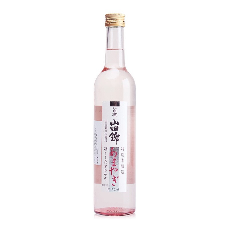 黑松白鹿山田锦特别本酿造甘柳清酒500ml 日本原装进口米酒清酒 500ml
