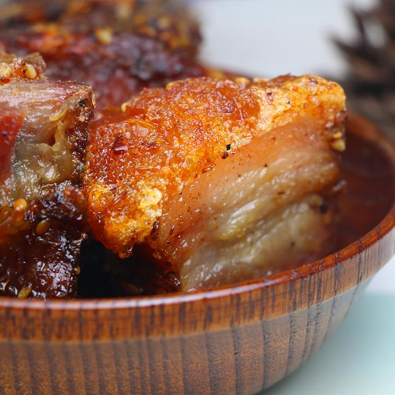 隆港汇 脆皮烤肉五花肉云南特产小吃美食熟食地方特色即食 脆皮五花肉