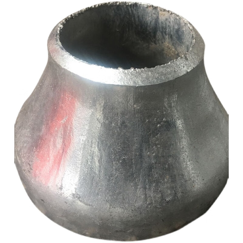 熱鍍鋅焊接同心異徑大小頭125變100DN150100無(wú)縫變徑鍍鋅管接頭 外徑133變48鍍鋅大小頭