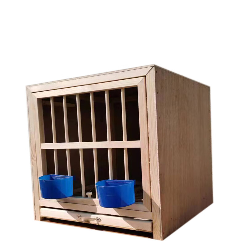 禧厢苑鸽子配对笼鸽子巢箱鸽子配对笼巢箱信鸽巢箱种鸽配对笼实木巢箱