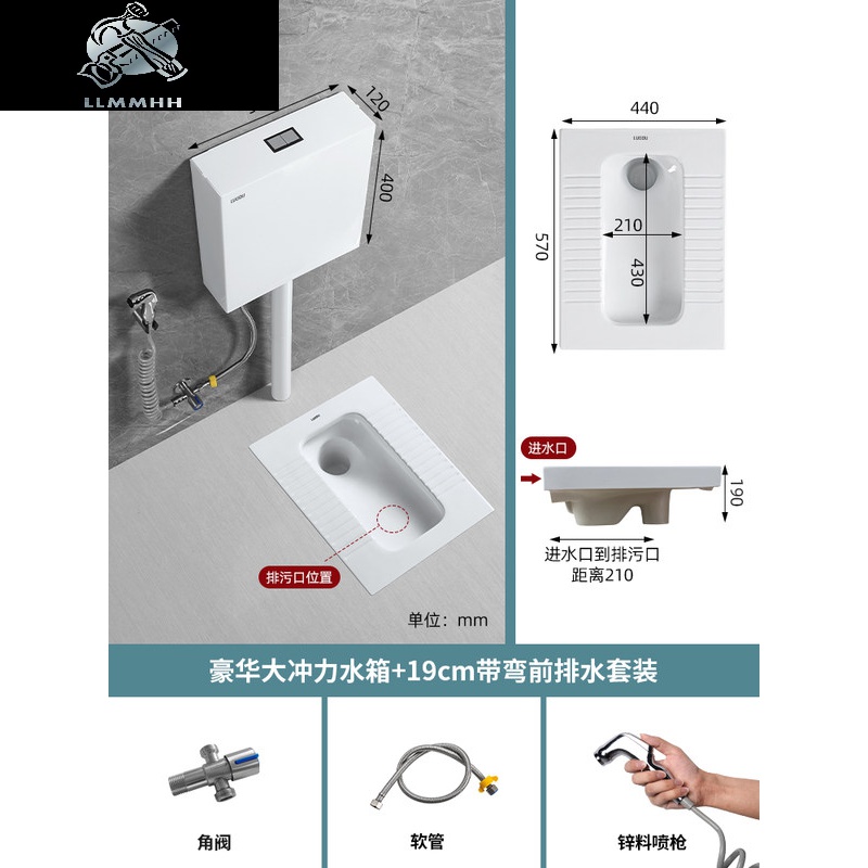 LLmmhh德国超薄款蹲便器的豪华大冲力怎么样？插图