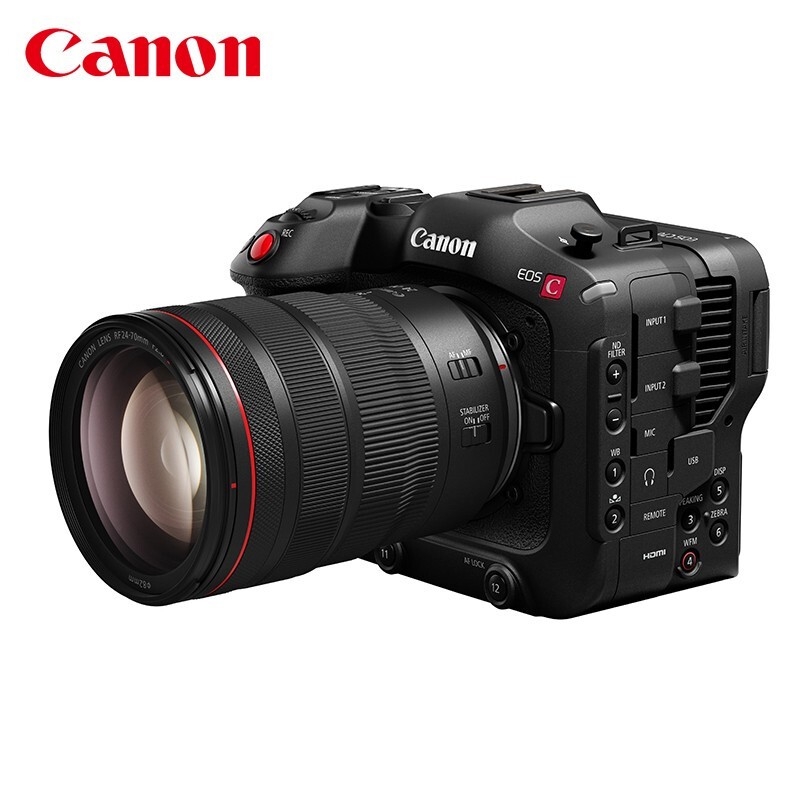 佳能(canon) cinema eos c70摄像机 4k超高清数字电影摄像机 rf卡口