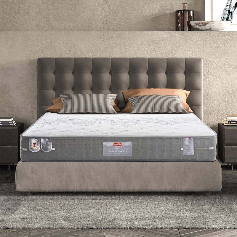 乐瑥斯林百兰 约克王朝pro 乳胶床垫 独立弹簧分区 偏硬护脊 防螨 偏