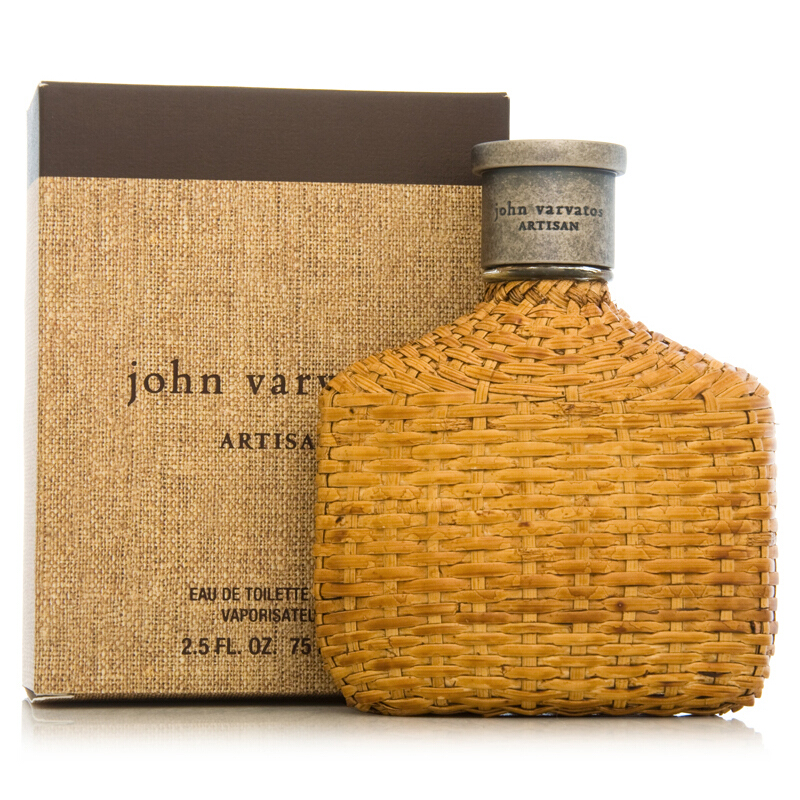 john varvatos约翰瓦维托斯 藤编系列男士香水 艺术工匠黄藤编125ml