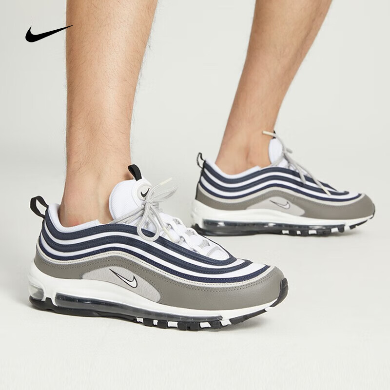 耐克(nike)休闲鞋男鞋春季airmax97全掌气垫缓震运动鞋潮流轻便跑步鞋