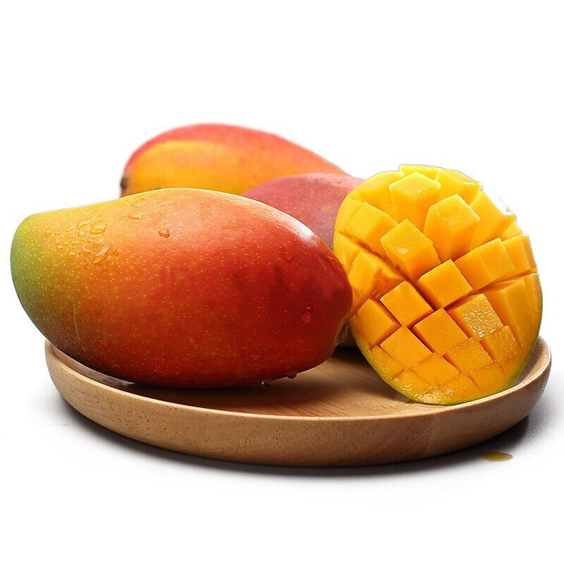 鲸咚亿农海南三亚贵妃芒果 新鲜水果芒果礼盒热带水果红金龙 带箱9.5-10斤大果【150-200克】净重9斤