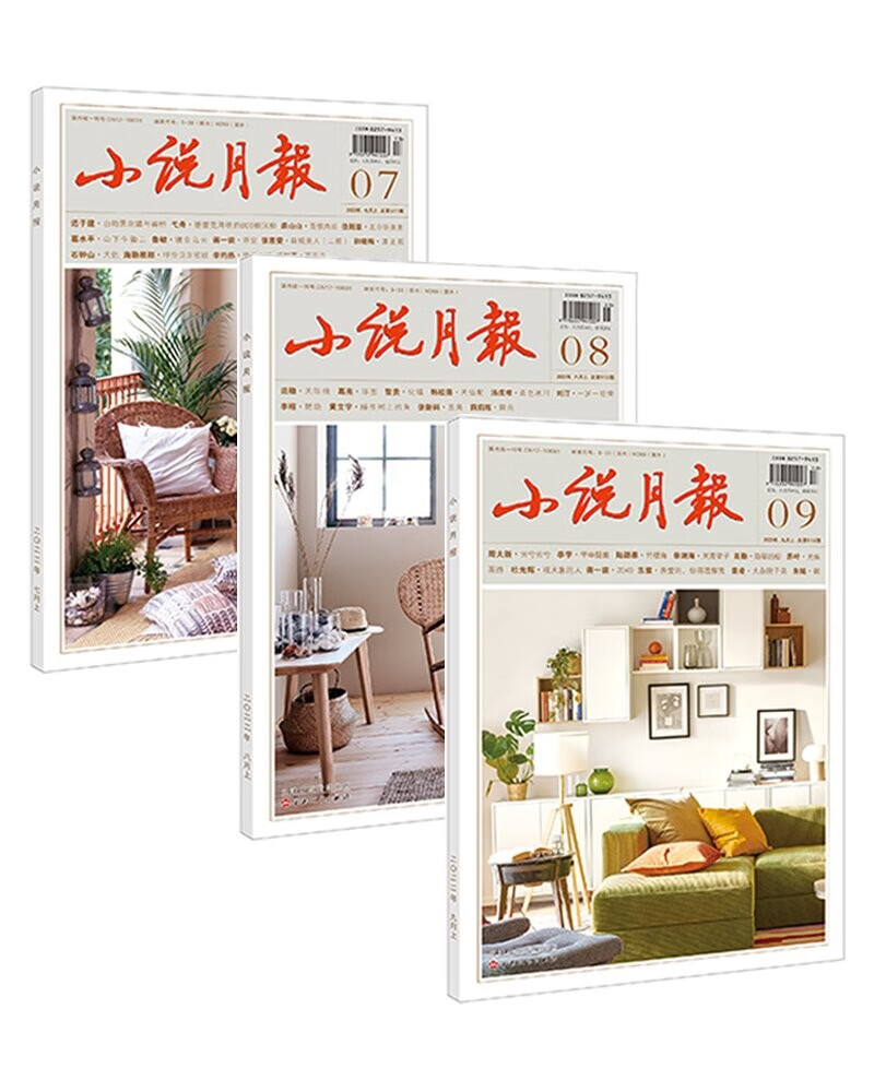 小说月报 杂志2022年7/8/9期打包