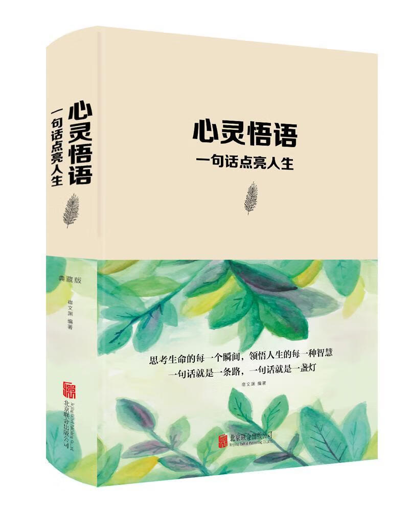 心灵感悟:一句话点亮人生9787550265646 宿文源联合出版公司哲学