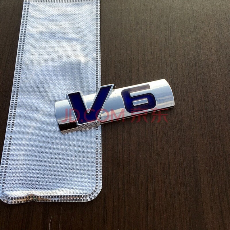 炫咔仕汽车涡轮增压车标贴 v6 v8排量标tgdi 改装金属涡轮增压动力尾